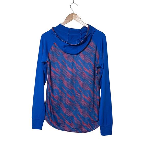 NFL Official Women Small New York Giants Long Sleeve Stretch Lightweight Hoodie - Picture 2 of 4